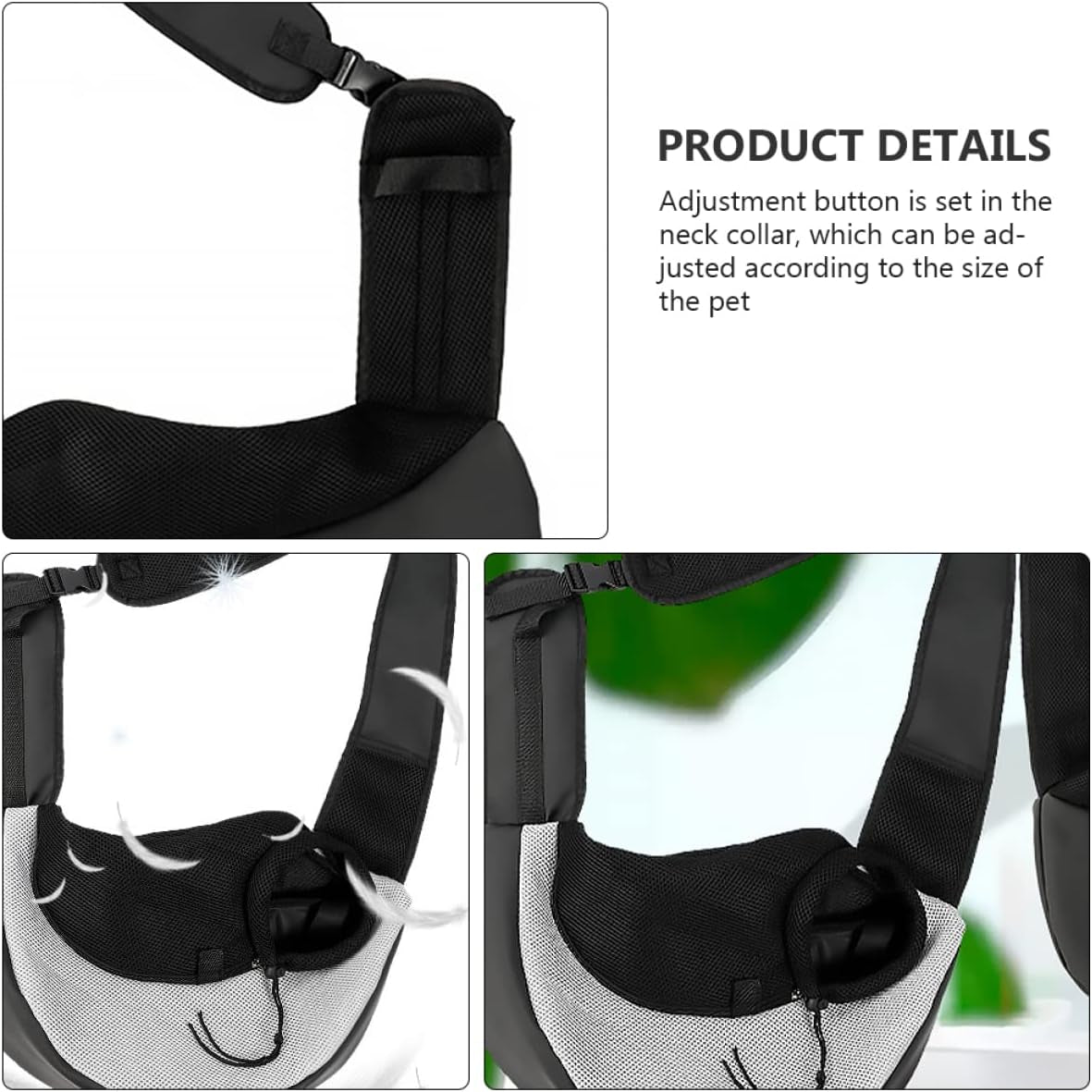 Foldable Pet Backpack Carrier - Lightweight & Portable Travel Bag for Dogs and Cats - Perfect for Outdoor Adventures!