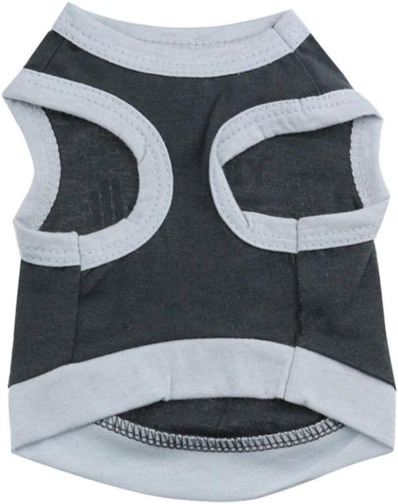 Stylish Summer Pet Shirt - Cute Tank Top Vest for Dogs and Puppies (Sizes S & A)