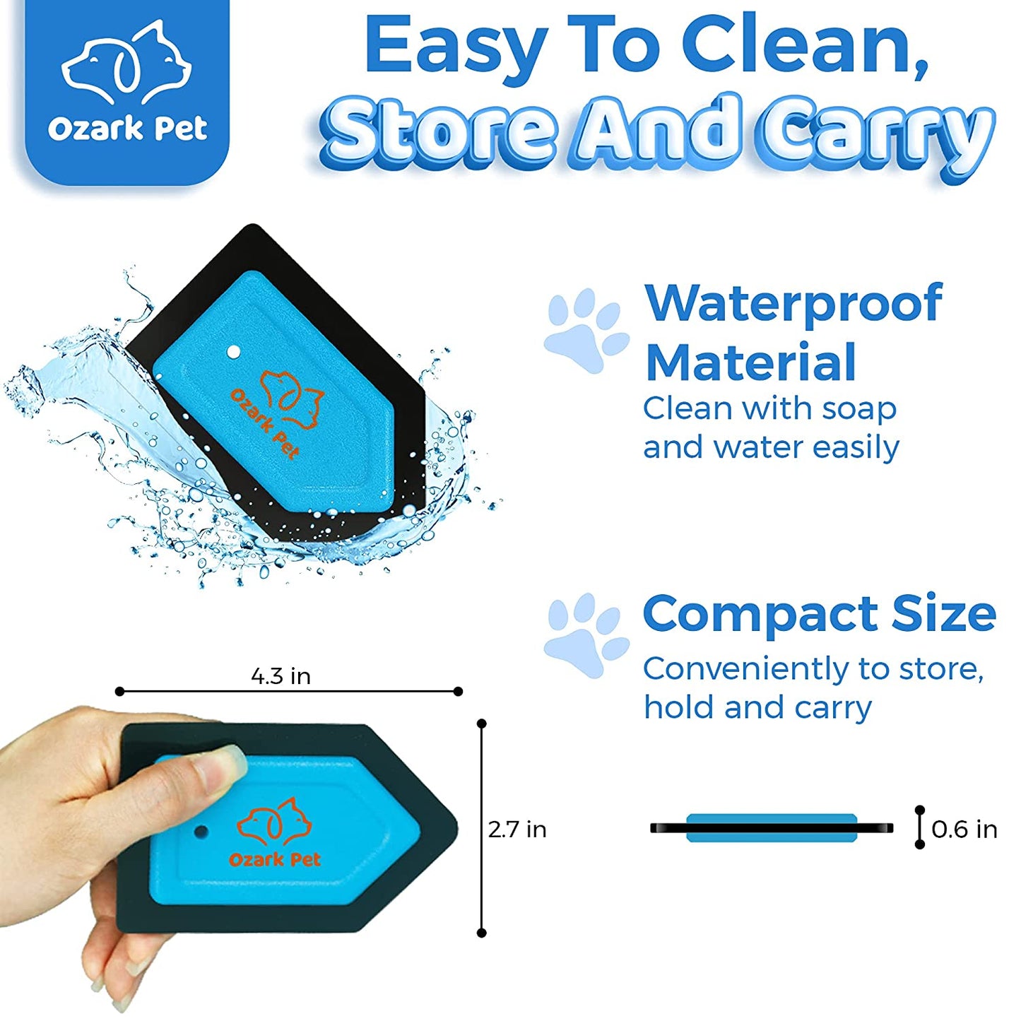 Ultimate Pet Hair Remover - Effortless Edge Sweeping Tool for Couch, Car & Comforter - Keep Your Home Fur-Free!