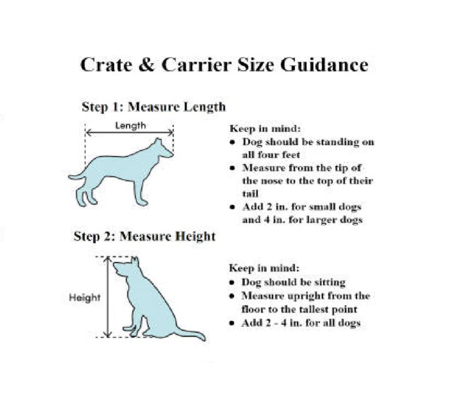 360° Vista View Folding Pet Crate with Zippered Access