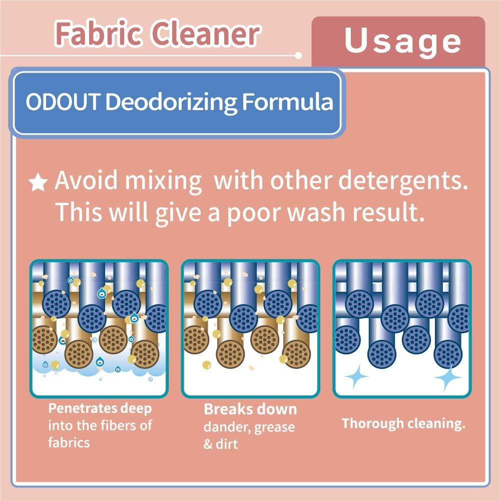 Ultimate Cat Fabric Cleaner - Odor & Stain Remover for Pet Clothing, Blankets, Towels & Bedding