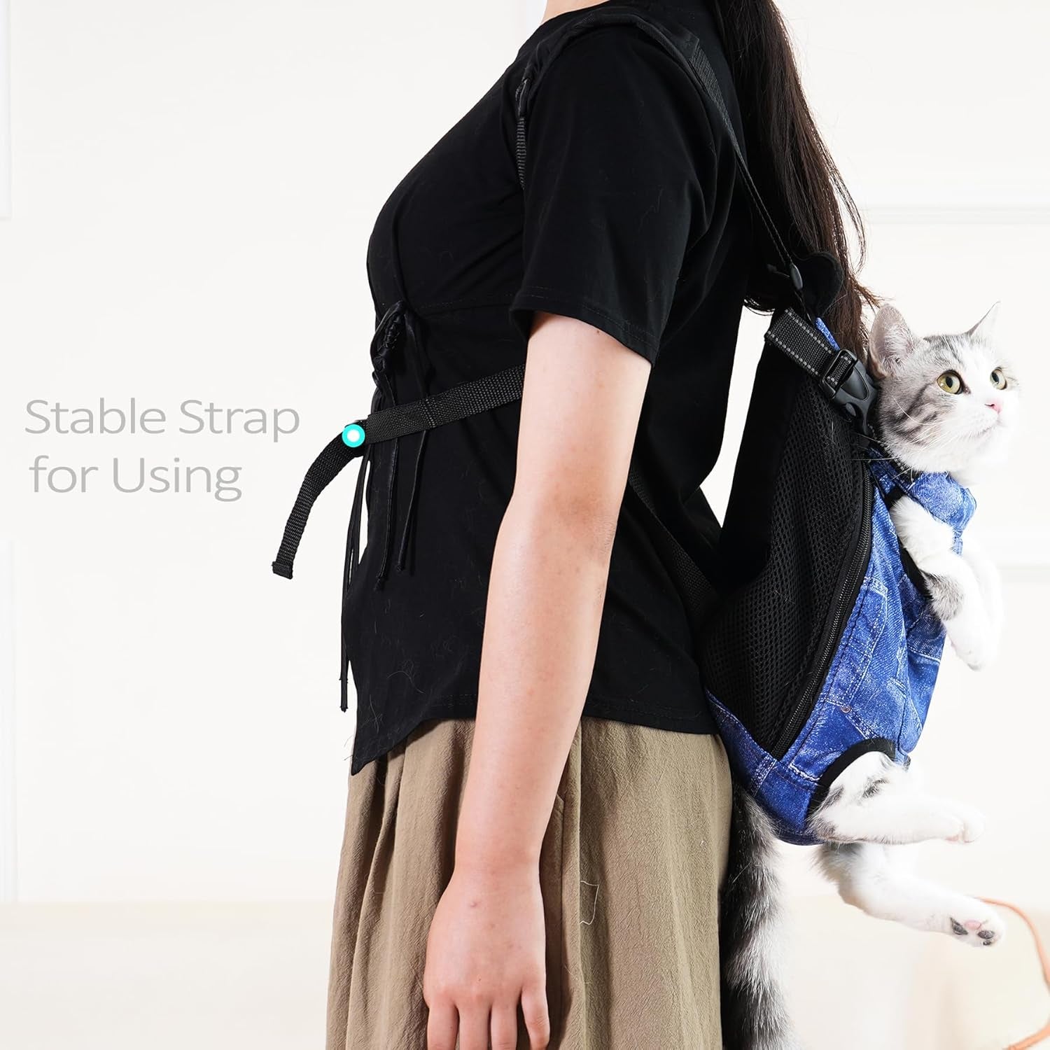 Cozy Cow Print Pet Carrier Backpack - Portable Travel Tote for Cats & Dogs, Perfect for Medium Puppies!