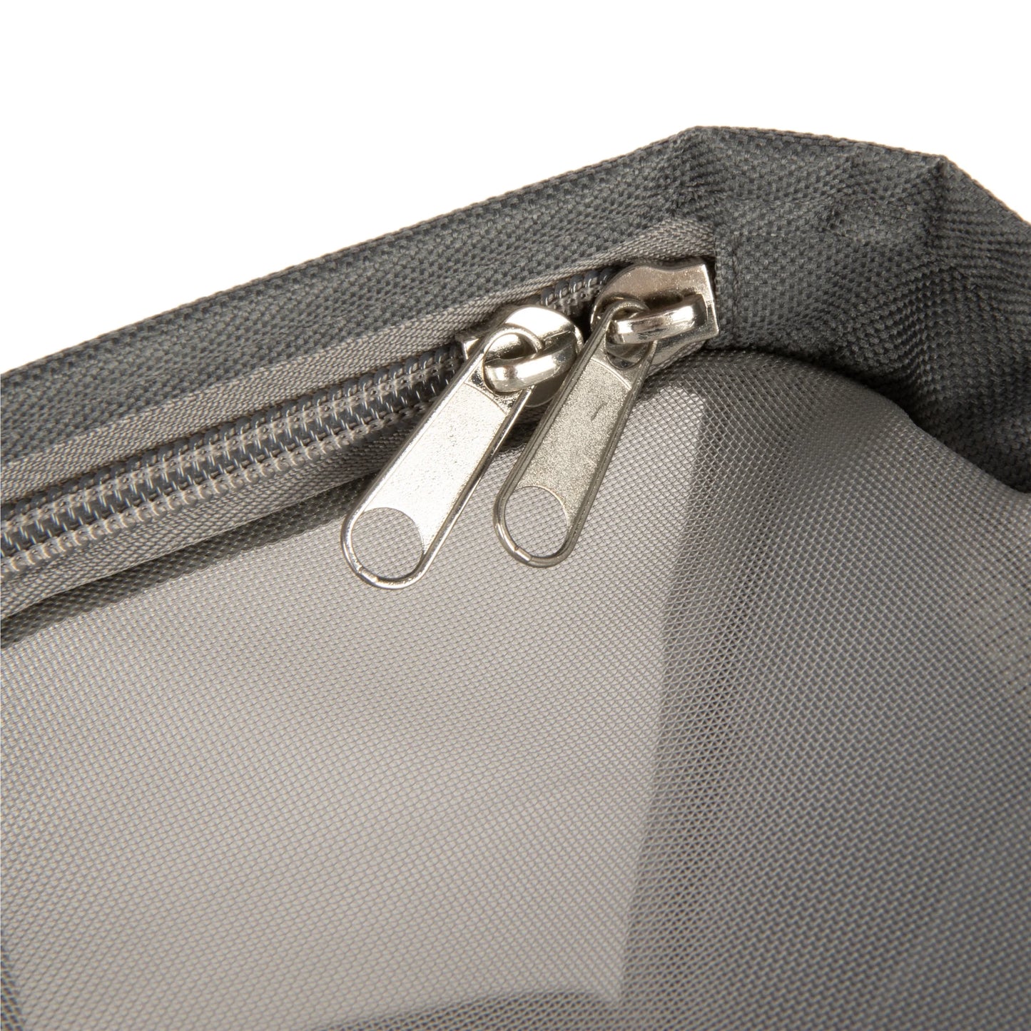 Durable Soft-Sided Pet Tote Carrier - Gray, Holds Up to 16 lbs