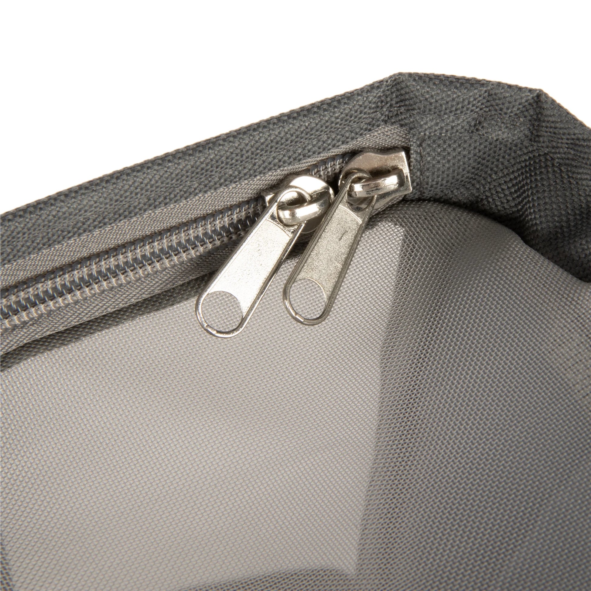 Durable Soft-Sided Pet Tote Carrier - Gray, Holds Up to 16 lbs