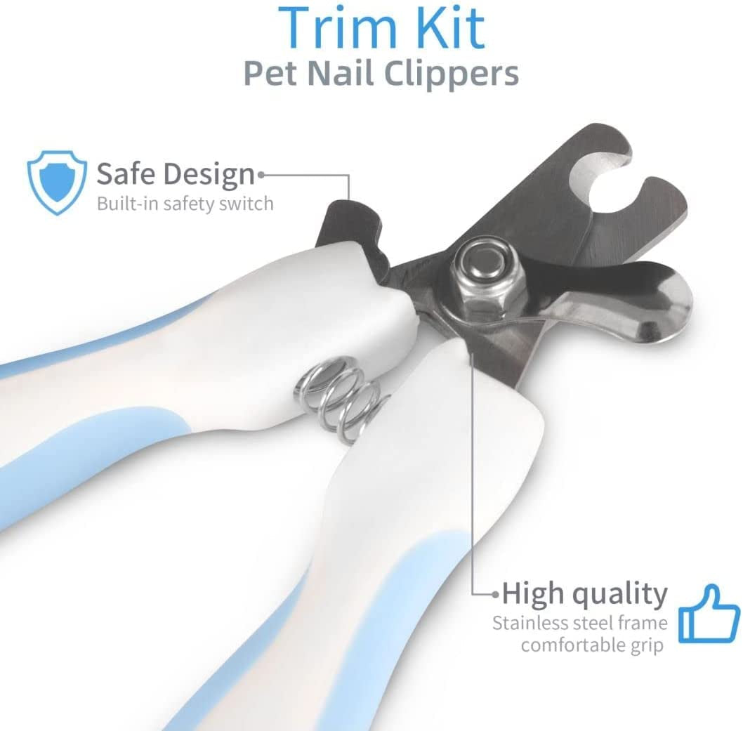 Ultimate Pet Grooming Hammock Harness with Nail Clippers & Accessories - Perfect for Large Dogs Nail Trimming & Clipping!