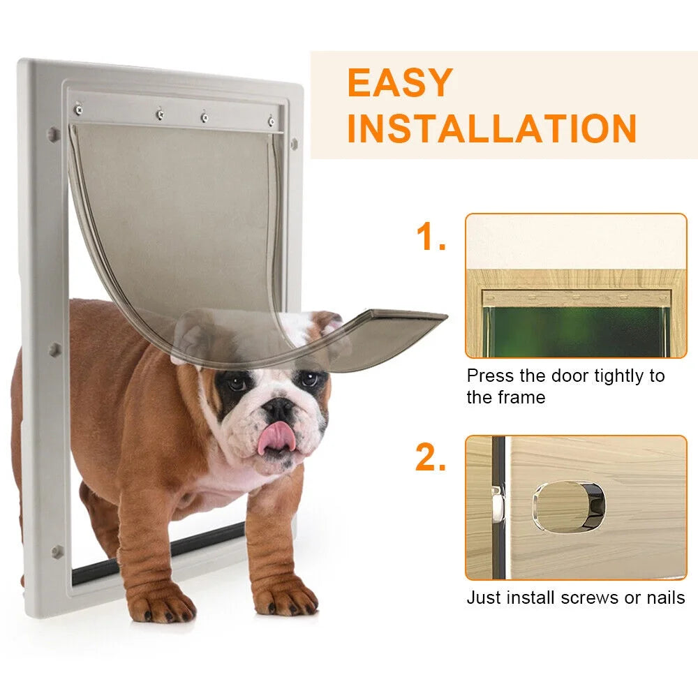 Premium Replacement Flap for Pet Safe Medium Dog Door - Perfect Fit 12 7/8" x 8 1/8