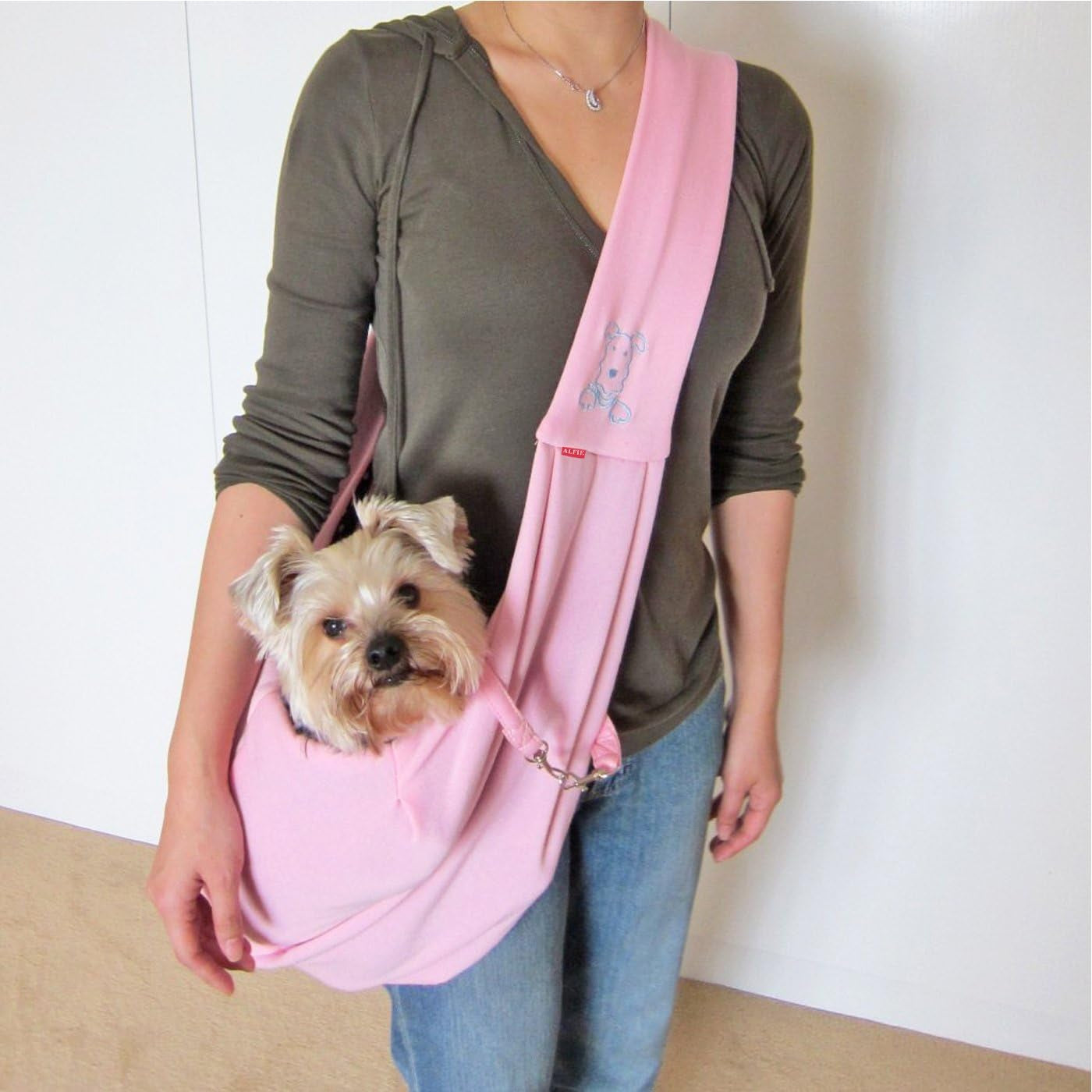 Chic Pink Reversible Pet Sling Carrier by Chico - Perfect for Stylish Adventures!