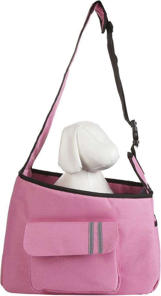 Stylish Pink Summit Shoulder Pet Carrier - Perfect for Your Furry Friend!
