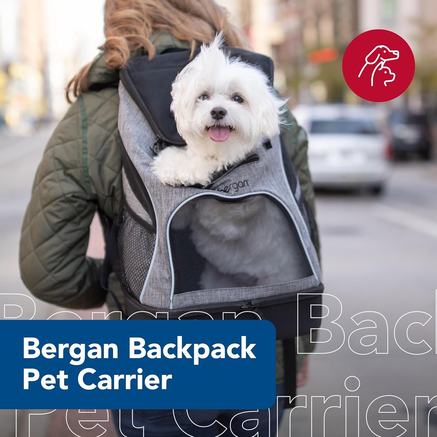 Bergan Backpack Pet Carrier - Travel in Style with Your Furry Friend!