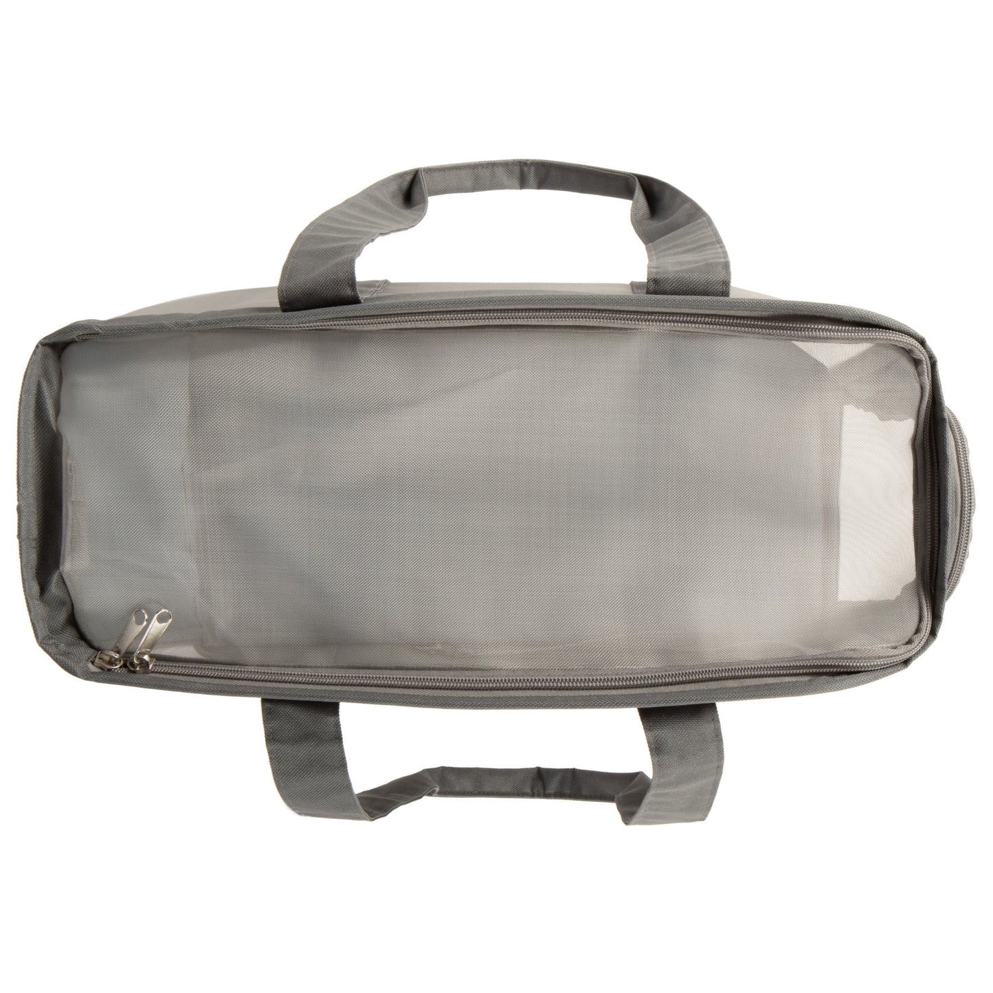 Durable Soft-Sided Pet Tote Carrier - Gray, Holds Up to 16 lbs