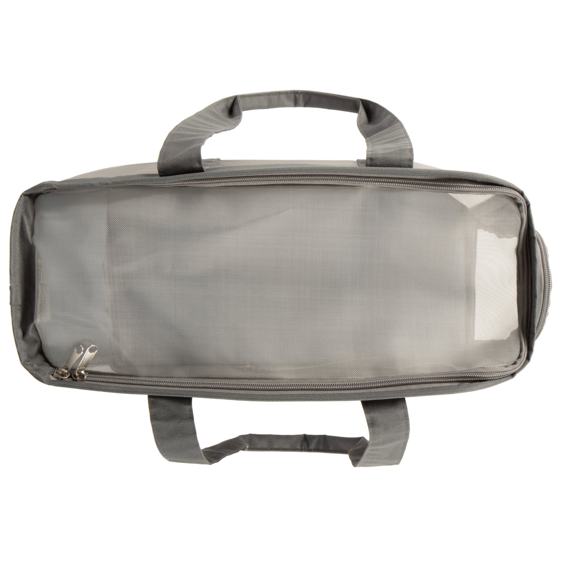 Durable Soft-Sided Pet Tote Carrier - Gray, Holds Up to 16 lbs