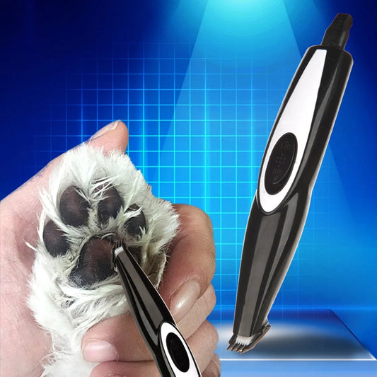 Whisper-Quiet Cordless Electric Pet Grooming Kit - USB Rechargeable Clippers for Paws, Faces & Ears - Perfect for Dogs & Cats