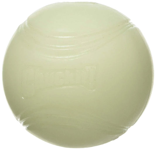 Glow-in-the-Dark Chuckit! Dog Toy - Medium Natural Rubber for Endless Fun